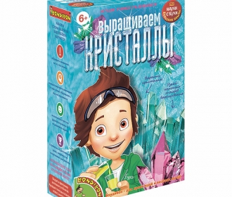 Выращиваем кристаллы - японские научно-познавательные опыты Науки с Буки BONDIBON